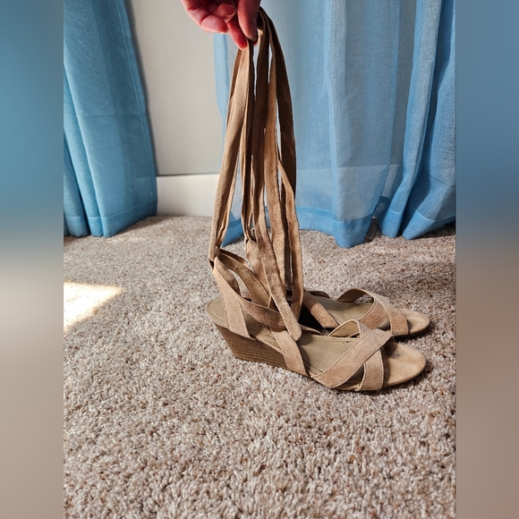 Reaction Ballet Wedge Sandals - Picture 1 of 13